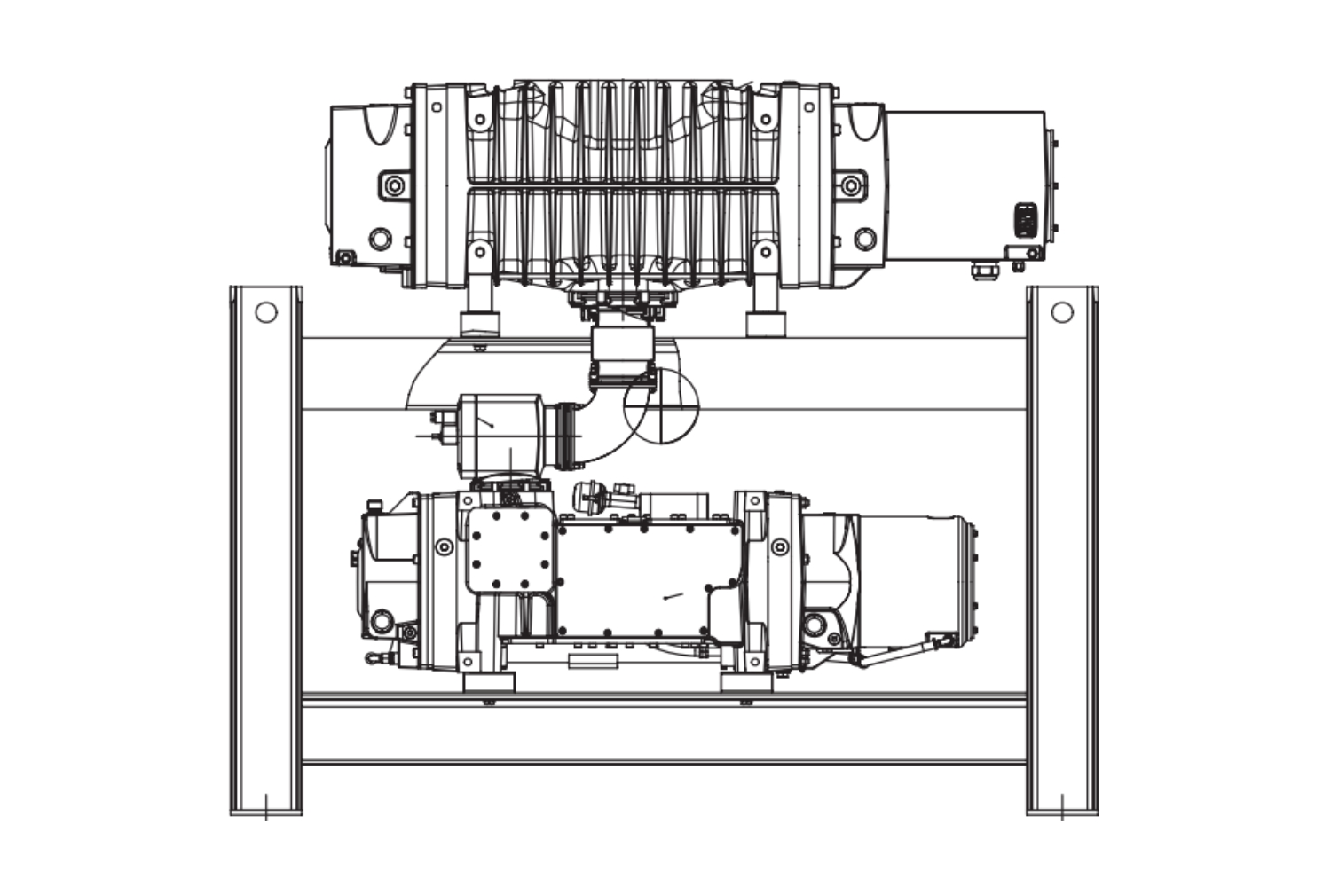 Система вакуумная RUTA WH 7000/DV650-r/G от производителя АО Вакууммаш