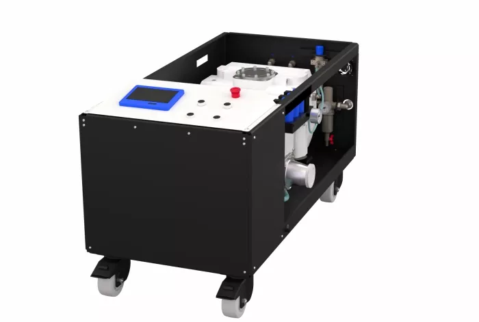 Купить в АО Вакууммаш НВВ-650 винтовой вакуумный насос в раме производительностью 630 м3/ч ✓ цены от производителя