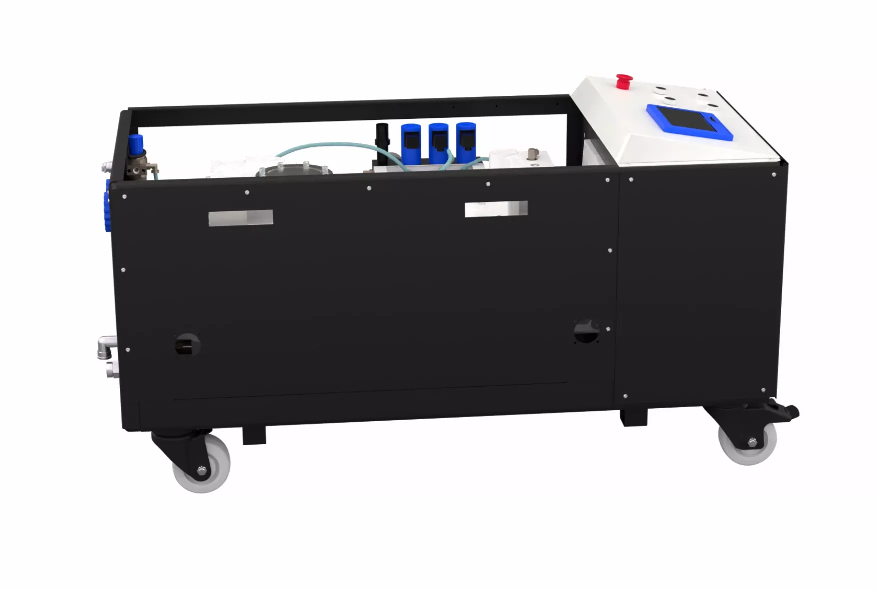 Купить в АО Вакууммаш НВВ-650 винтовой вакуумный насос в раме производительностью 630 м3/ч ✓ цены от производителя