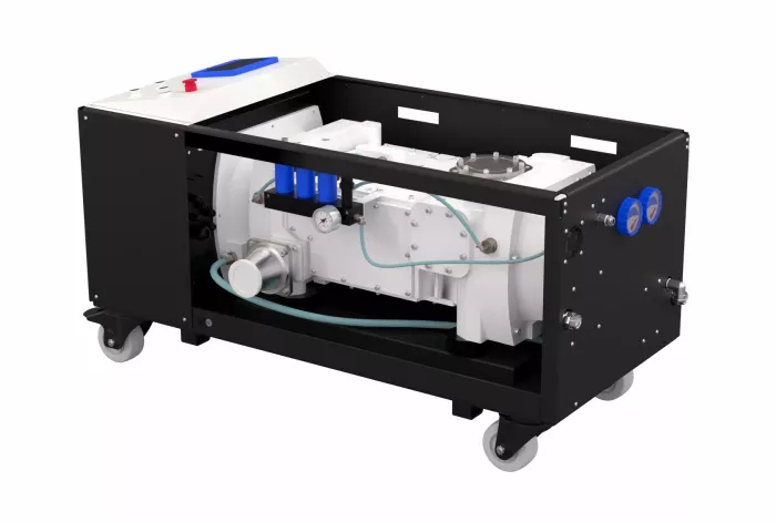 Купить в АО Вакууммаш НВВ-650 винтовой вакуумный насос в раме производительностью 630 м3/ч ✓ цены от производителя