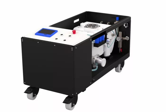 Купить в АО Вакууммаш НВВ-650 винтовой вакуумный насос в раме производительностью 630 м3/ч ✓ цены от производителя