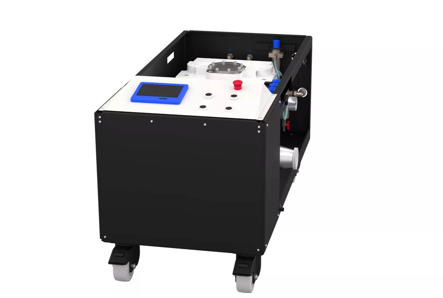 Купить в АО Вакууммаш НВВ-650 винтовой вакуумный насос в раме производительностью 630 м3/ч ✓ цены от производителя