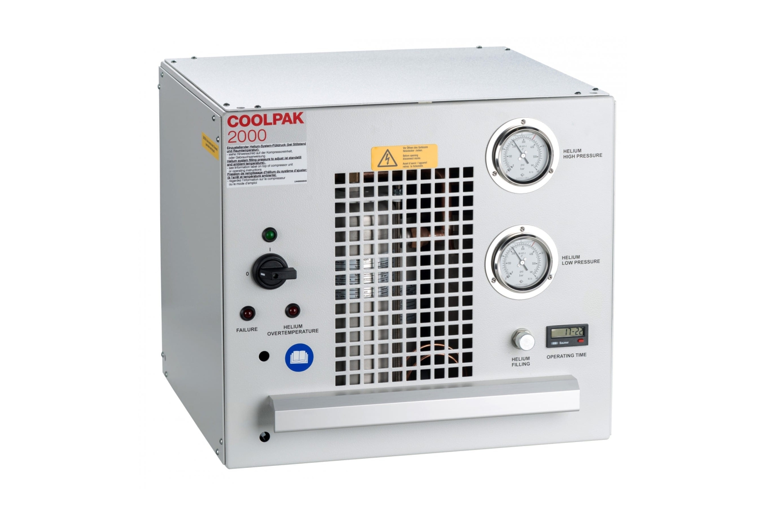 Компрессорная установка COOLPAK 2000 с пневматическим приводом АО «Вакууммаш»