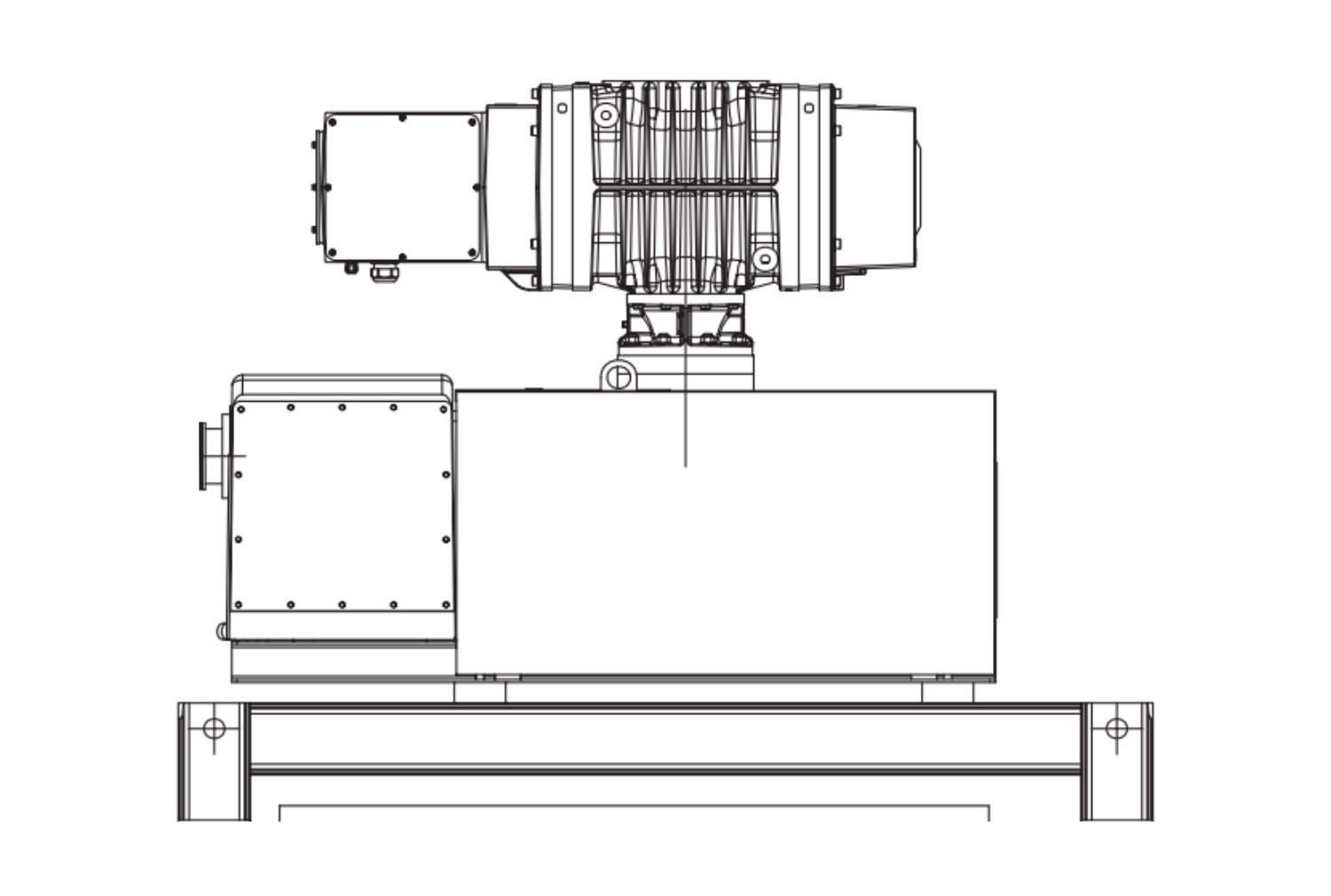 Система вакуумная RUTA WH 4400/SV630BF/A с адаптером АО «Вакууммаш»