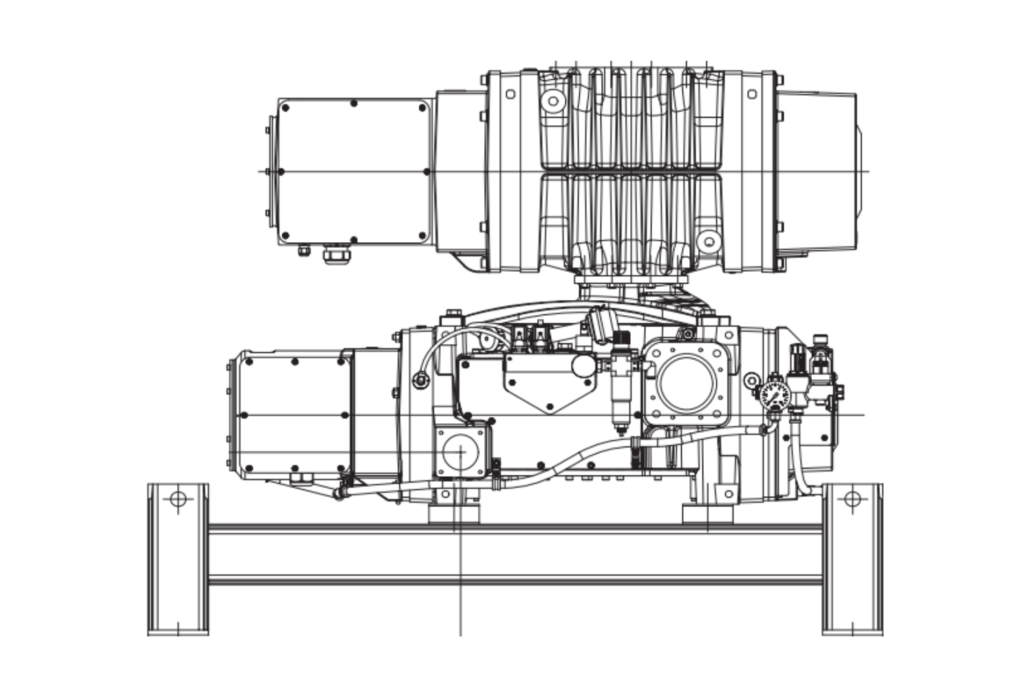 Система вакуумная RUTA WH 4400/DV650-r/А от производителя АО Вакууммаш