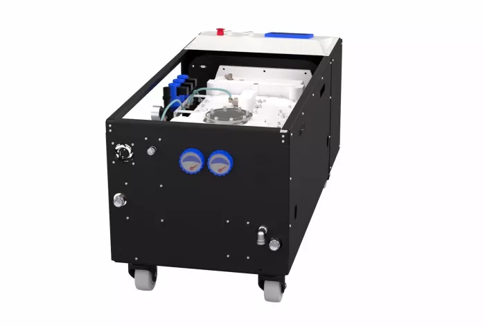 Купить в АО Вакууммаш НВВ-650 винтовой вакуумный насос в раме производительностью 630 м3/ч ✓ цены от производителя