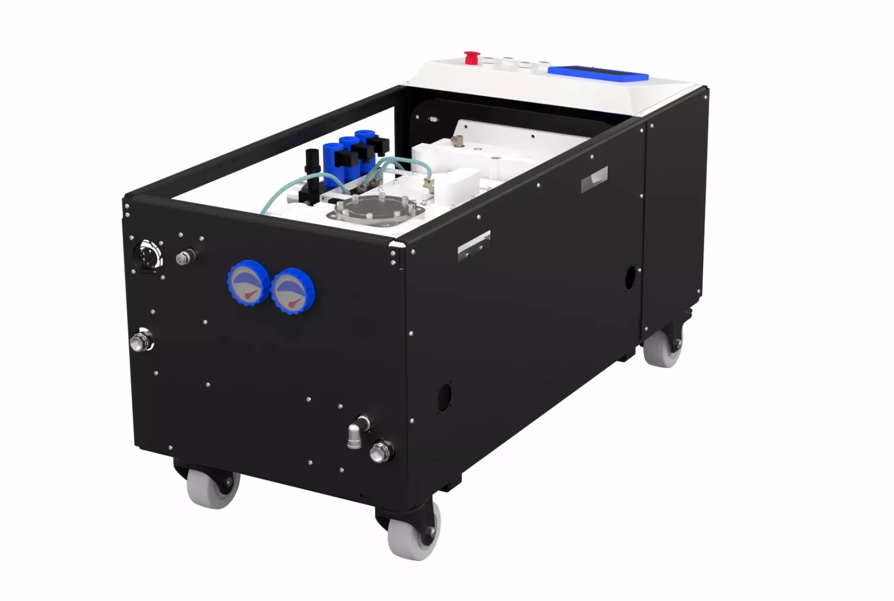 Купить в АО Вакууммаш НВВ-650 винтовой вакуумный насос в раме производительностью 630 м3/ч ✓ цены от производителя