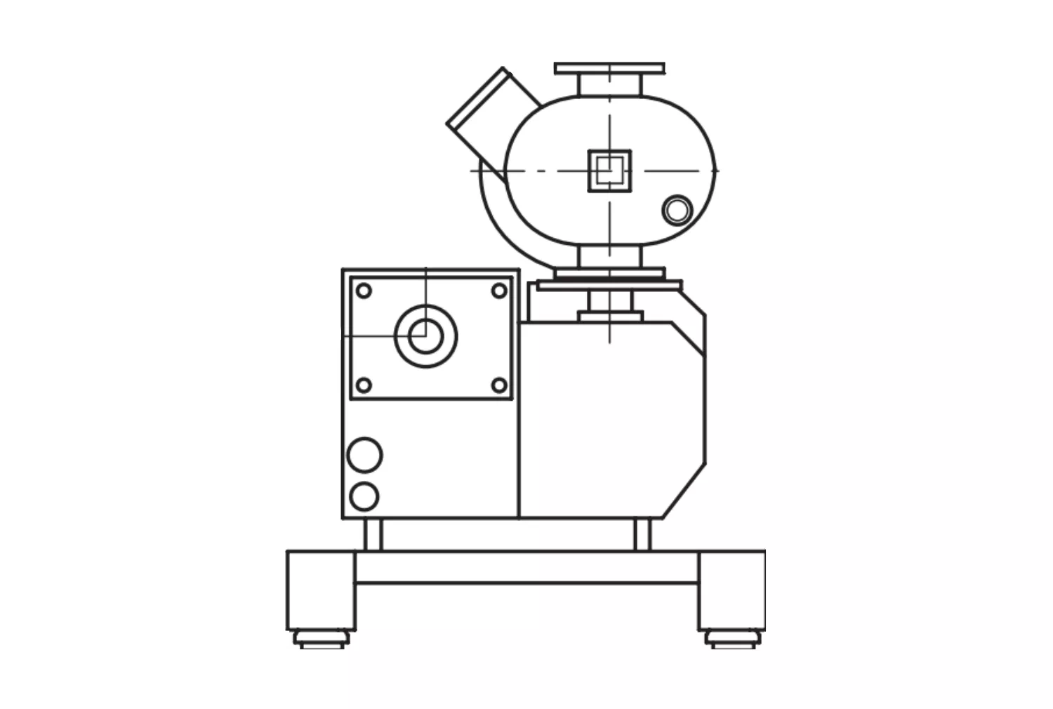 Система вакуумная RUTA WAU 1001/SV200/A с адаптером Leybold ✓ быстрота  действия 715 м3/ч ✦ купить в каталоге Вакууммаш